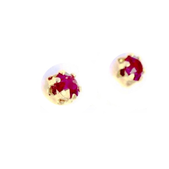 14k Amethyst Earrings SALE  NWOT - Picture 4 of 6